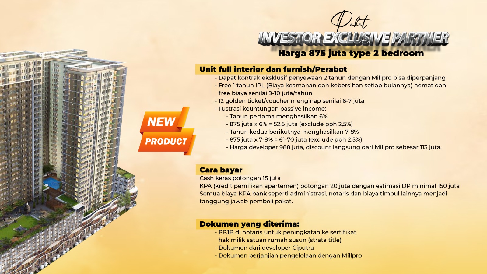 Millennial Property - Bisnis Apartemen Mewah Pertama di Indonesia Timur