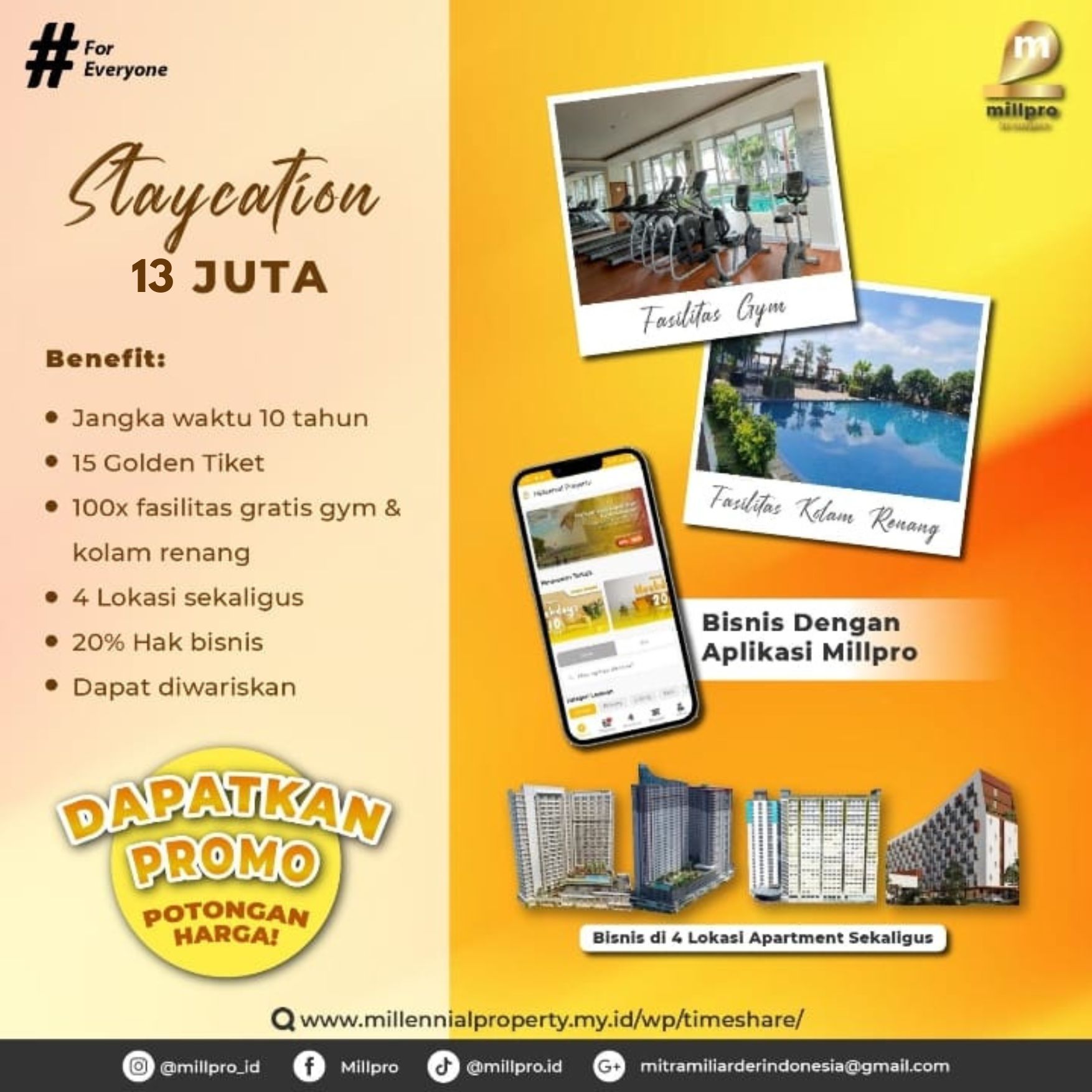 Millennial Property - Bisnis Apartemen Mewah Pertama di Indonesia Timur